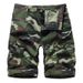 Man's clothing Men's cargo shorts camouflage baggy plus size casual men's quarter pants_viptrois.com