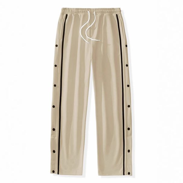 Men's Clothing size men's new buttoned casual pants high street fashion retro casual leggings trousers men_viptrois.com