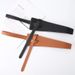 belt for women, waist-cinching, retro knotted, versatile belt for suits and outerwear, Korean style fashionable wide belt_viptrois.com