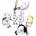 Bag Charm Egg Party Keychain Cute Cartoon Bag Pendant Plush Doll Car Ornament Doll Machine Gift_viptrois.com