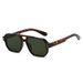 Double Bridge Aviator Sunglasses - Retro Polarized UV400 For Men (Driving, Business & Casual Wear)_viptrois.com