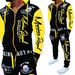 Men's fashion two-piece sweatshirt and pants hooded sportswear casual_viptrois.com