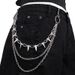 Hip-hop Punk Metal Rivets Stage Performance, Multi-layer Waist Chain Outfit, Jeans Accessories_viptrois.com