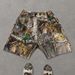 Men's Clothing Summer Natural Jungle Camouflage Casual Fashion Shorts Simulate The Texture Of Tree Trunks And Branches_viptrois.com
