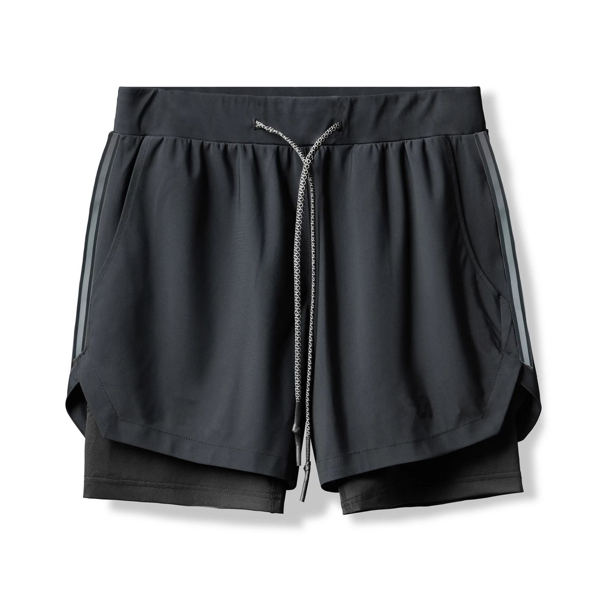 Men's 2024 New Summer Casual Shorts Men's Training Fitness Three-Point Pants Thin Sports Running Casual Pants Summer beach pants for men_viptrois.com