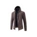 Men's Casual Hooded Sweater - Solid Color Knit Pullover, Warm & Comfortable Oversized Hoodie For Autumn & Winter_viptrois.com