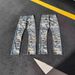 Men's Clothing 2025ss Independent Niuwang UC85 Digital Printing Washed Distressed Straight Wide Leg Loose Flared Denim Trousers_viptrois.com