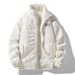 Men's Corduroy Stand Collar Winter Jacket - Thickened Insulated Coat, Loose Fit Casual Streetwear, Stylish & Warm, Multiple Colors_viptrois.com