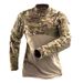 Men's Clothing Frog Suit Tops Men's Long Sleeve Outdoor Sports Training Camouflage Frog Tactical Suit_viptrois.com