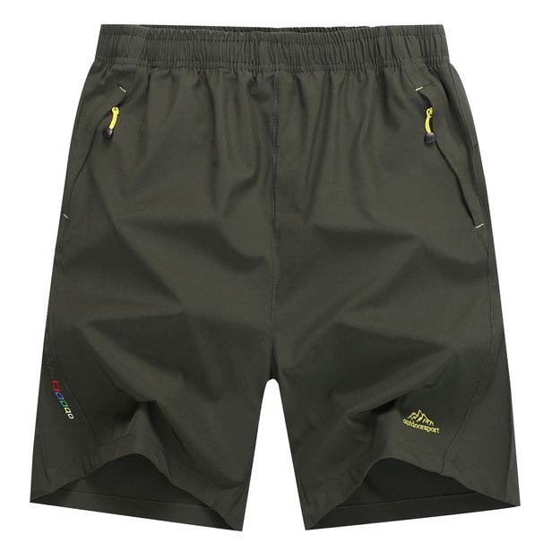 Summer Quick Drying Workwear Shorts, Outdoor Sports Breathable Five Inch Men's Pants, Plus Size Beach Pants_viptrois.com
