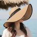 Wide Brim Straw For Women Protection Beach Vacation Travel Internet Celebrity Fresh Style Versatile Sun Hat_viptrois.com