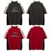 YPRS Men's Fashion European And American High Street Letter Print Short Sleeve T-Shirt Unisex Ins Summer Trend Loose_viptrois.com