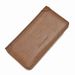 Men's Long New Zipper Wallet Retro Card Holder Leather Wallet Large Capacity Clutch Bag Mobile Phone Bag_viptrois.com