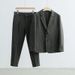 Men's Clothing Thickened Woolen Suit Jacket Casual Suit Trendy Retro Suit Handsome Top_viptrois.com