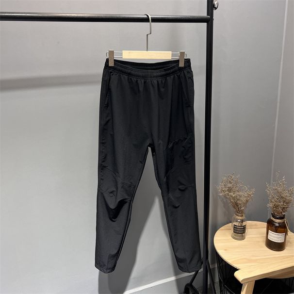 Men's Quick Dry Breathable Casual Hiking Pants Mid Waist Straight Leg Three-Dimensional Cut Spring Summer Outdoor Sports_viptrois.com