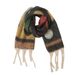 Unisex Thickened bib jacquard coarse fringe gradient polka dot scarf_viptrois.com