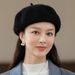 Wool For Women Autumn Versatile Artist Beret Woolen Winter Fashion Pumpkin Hat_viptrois.com