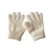 Children's gloves Winter ins Candy Color Solid color light plate gloves Warm baby gloves for boys and girls_viptrois.com