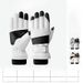 Winter ski gloves men's outdoor riding fleece-lined thickened non-slip waterproof windproof sports warm gloves for women_viptrois.com