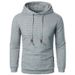 K New Men's Jacquard Knitted Sweater Long Sleeved Hooded Sweatshirt Hooded Sports Top_viptrois.com