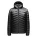 Men’s Lightweight Hooded Down Jacket – Korean Style Slim Fit Puffer Coat | 50g White Duck Feather | Wrinkle-Resistant | Extended Sizes_viptrois.com