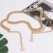 2020 Spring and Summer New Style European and American Retro Coin Head Metal Chain Women's Waist Chain Belt_viptrois.com