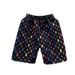 Men's Summer Shorts With Floral Print, Lightweight Quick-Dry Beach Shorts, Casual Elastic Waist Athletic Shorts For Outdoor Sports And Daily Wear_viptrois.com