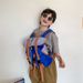 Kids Lightweight Backpack - Canvas Daypack For Boys, Sporty Minimalist Outdoor Backpack For School & Travel_viptrois.com