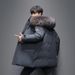 Men's Down Jacket Winter Hooded Coat Thickened Warm Light Business Tooling Jacket_viptrois.com