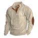 Pure Pure Autumn Winter New Cross-Border Men's Outdoor Jacket Corduroy Casual Stand Collar Long Sleeve Sweatshirt In Stock_viptrois.com