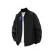 Men’s MA-1 Inspired Bomber Jacket – Lightweight Slim Fit Flight Jacket With Ribbed Hem & Zipper Closure (Black/Burgundy/Olive/Cream)_viptrois.com