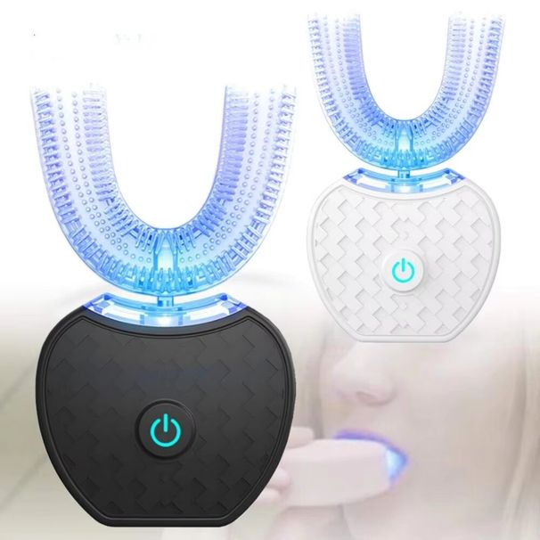 U-Shape Automatic Electric Ultrasonic Toothbrush Adult_viptrois.com