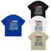 American Small Crew Neck Colorful Letter Printing Retro Trendy Brand Trends Ins Versatile Spring And Summer New Pure Cotton T-shirt Short Sleeve_viptrois.com