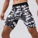 Men's Clothing Fitness Shorts Quick Drying Milk Silk Tight Three Quarter Pants Breathable Hip Lifting Running Fitness Shorts_viptrois.com