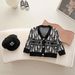 Foreign Trade Children's Clothing Factory 2024 New Girls Knitted Cardigan Jacket Trendy Fashion Stylish Sweater Cardigan Single Breasted_viptrois.com