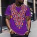 Men's Clothing Foreign Trade Hot Selling Street Men's Short Sleeved T Shirts Dynamic Ethnic Style 3D Digital Printing Men's Short Sleeved T Shirts_viptrois.com