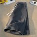 Men's Clothing 2025 Summer New Men's Wheat Ear Shorts Couple Style Trendy Fashion Casual Loose Five Point Pants Mid Length Pants Men's Pants_viptrois.com