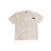 Heavyweight Pure Cotton Oversized T-Shirt Short Sleeved Print On Left Chest For Couples Trendy Men And Women_viptrois.com