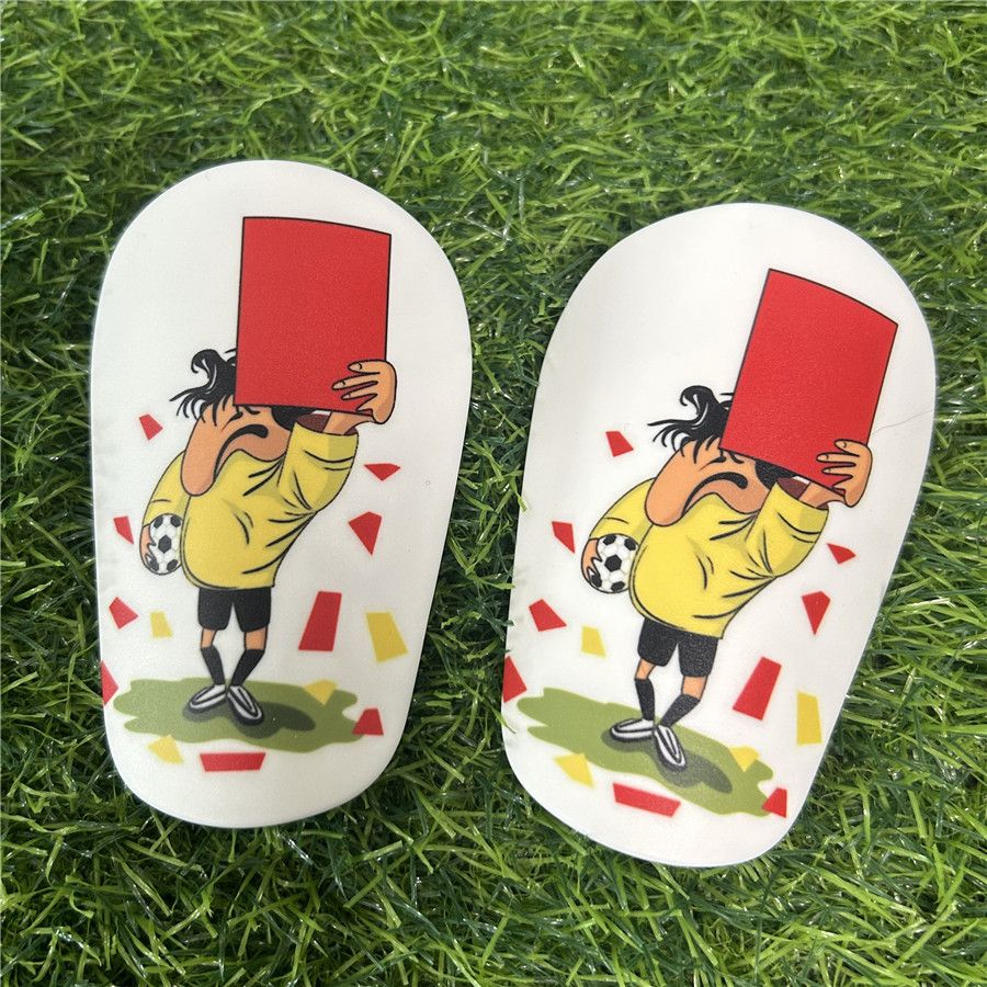 Shin Guard Red Brand Football Shin Pads Mini Mini Shin Pads Training Supplies Protective Gear Shin Guards Foot Guards_viptrois.com