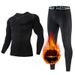 Winter Outdoor Fleece Warm Sports Tights Set Fitness Running Basketball Outdoor Training Men's Fitness Clothing_viptrois.com