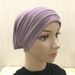 Fashionable Crystal Linen Four Layer Edge Malaysia Pullover Hat, Headband, Arabic Scarf, Chemotherapy Hat H115_viptrois.com