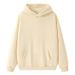 Vintage Fleece Hoodie – 350GSM No-Drawstring Unisex Pullover (S-2XL, 17 Colors)_viptrois.com