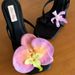 Bohemian Holiday Style Butterfly Orchid Shoe Buckle Sweet Temperament Shoe Flower Travel Photo Hole Shoes Sandals Accessories For Women_viptrois.com