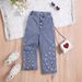 Mother & Kids Children's Pants New Cotton Jeans Pure Cotton Woven Pants Casual Daily Outing Pants_viptrois.com