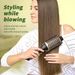 One Step Hair Dryer And Volumiser 1000W Blow Dryer Brush Hot Air Styling Brush Professional Hair Straightener Curler Travel Friendly Heated Hairbrus_viptrois.com