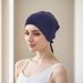 Muslim hat Modal mercerized cotton elastic elastic tie cap with adjustable turana chemo cap_viptrois.com