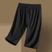 Men's Clothing Ice Silk Nylon Quick Drying Thin Breathable Quick Drying Casual Ice Sense Shorts Men_viptrois.com