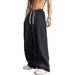 Men's Clothing Foreign Trade American Style Casual Pants, Men's Loose Fitting High Street Style Straight Leg Pants_viptrois.com