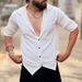 Men's New Autumn And Winter Casual Lapel Shirts Cross Border Hot Selling Men's Button Basic Versatile Tops_viptrois.com
