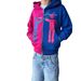 Men's 3D Printed Color Blocked Zip up Sweatshirt Long Sleeved Pullover Hoodie Street Style Retro Jacket European American Wholesale Personalized_viptrois.com
